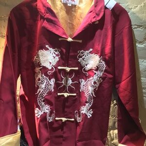 Vintage Chinese silk dragon jacket